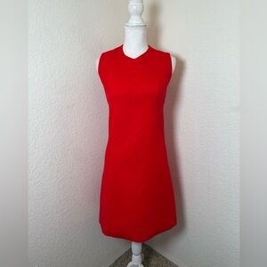 Vintage‎ 50’s Suzy Perette red sheath dress